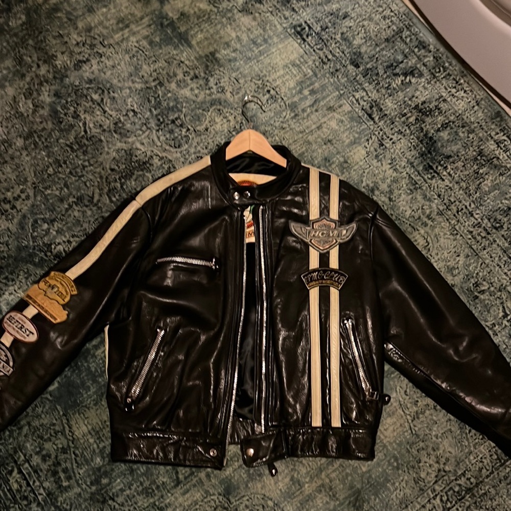 Vintage motorcycle jacket